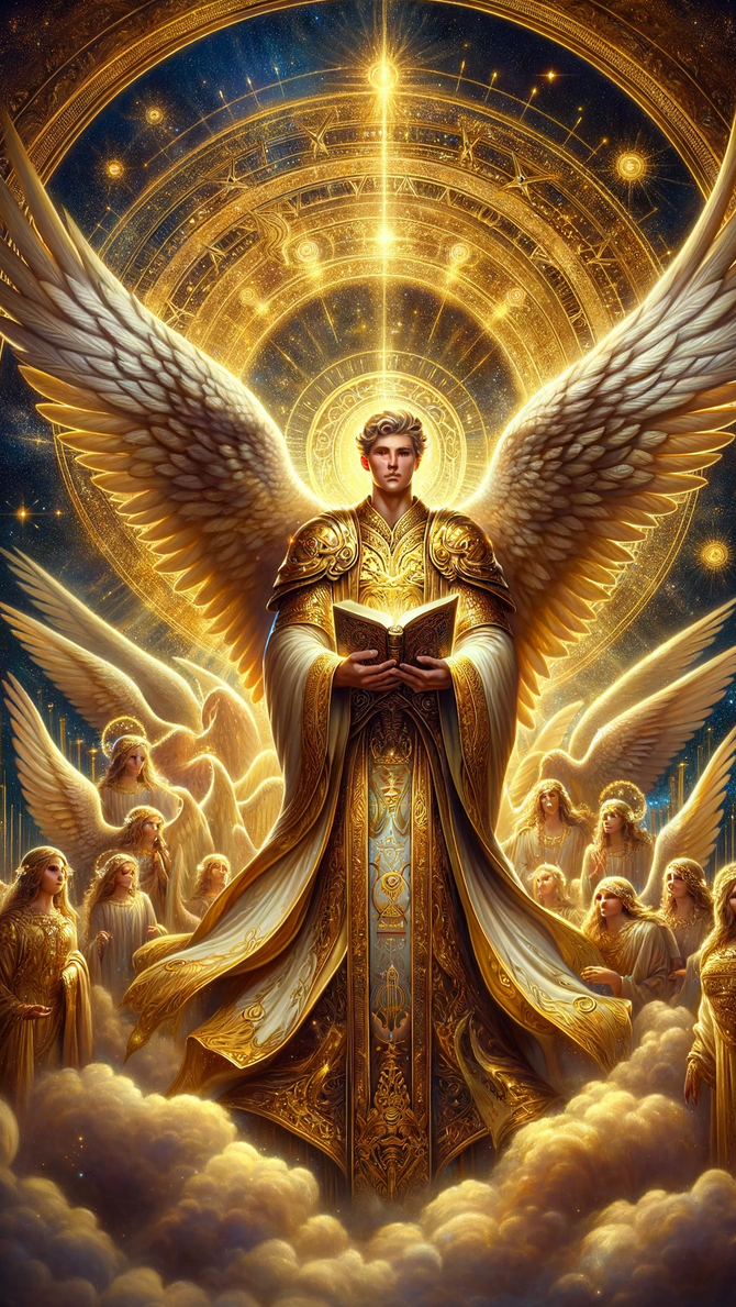 Archangel Raziel: Keeper of Divine Secrets — White Lotus of Light